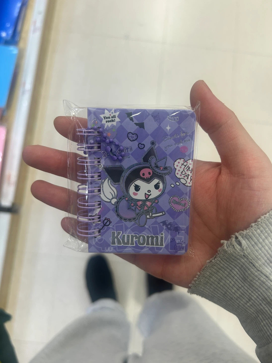 Mini Notebook Spiral Bound - Kuromi