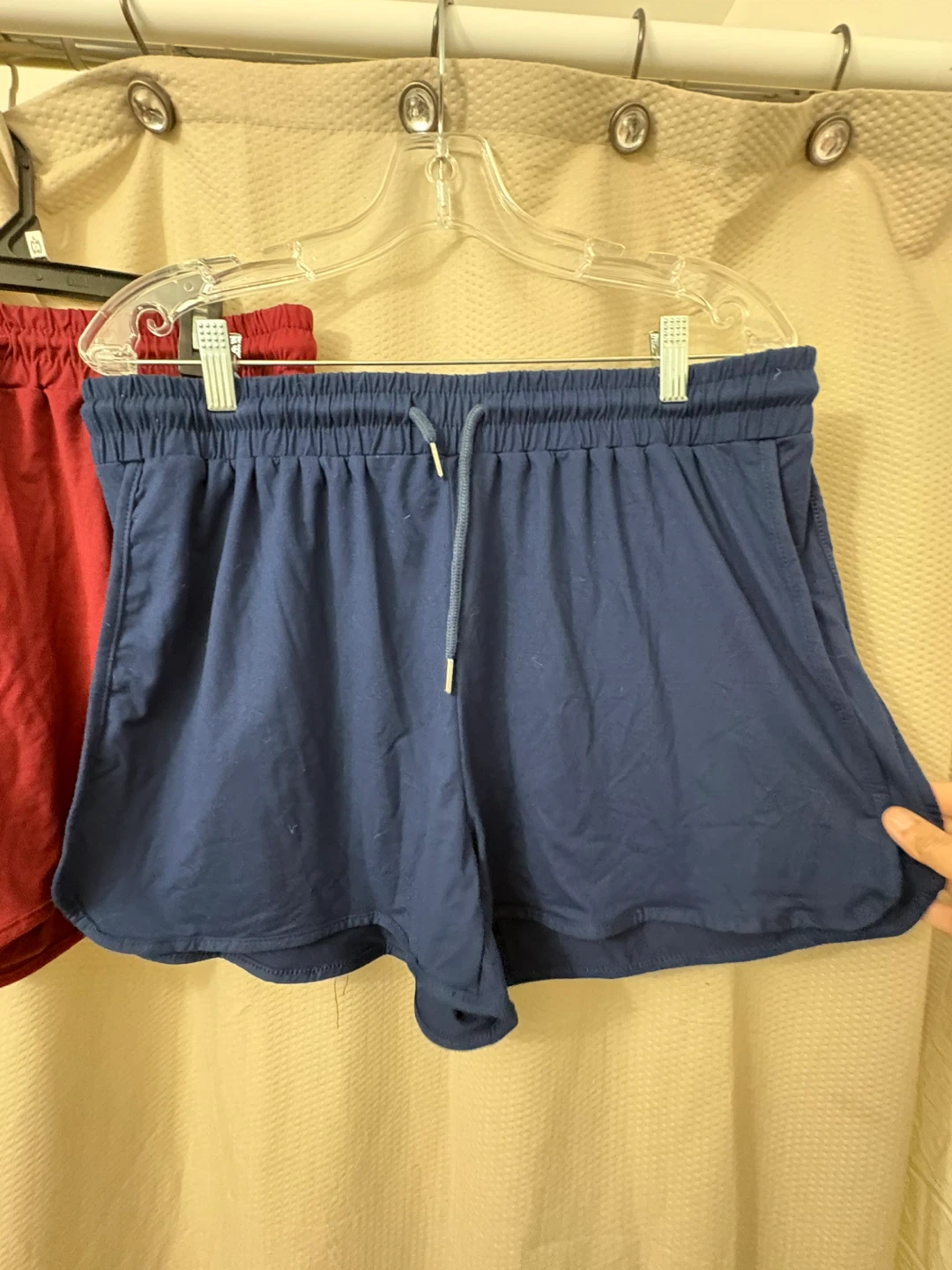 Athletic Shorts - Black, Burgundy, Navy - photo 5