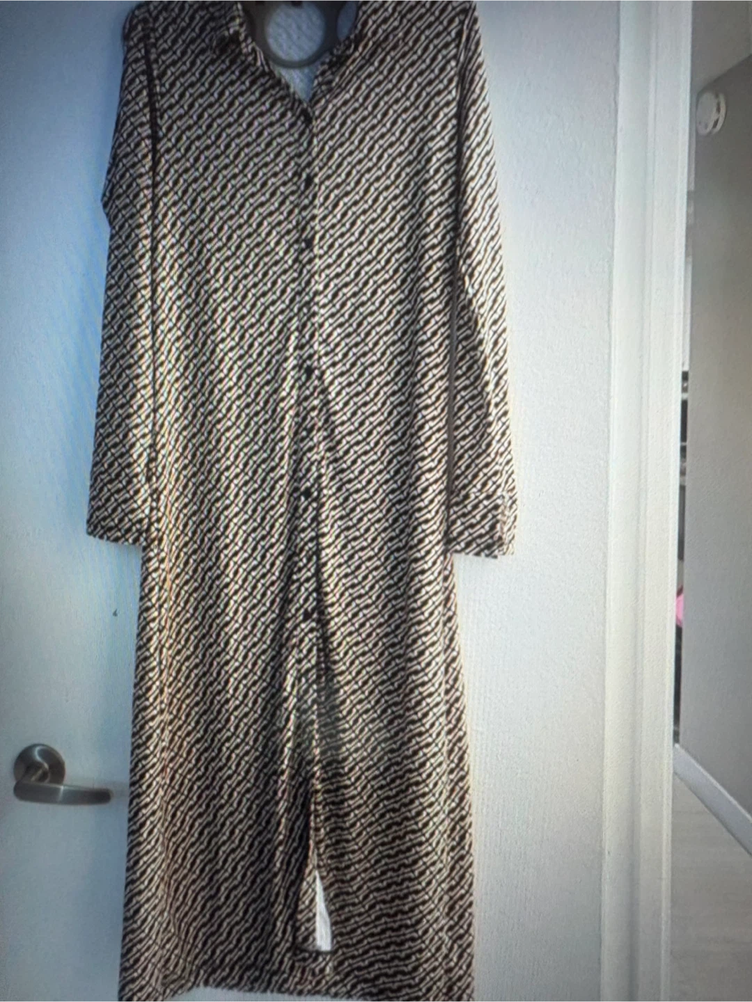 Robe longue à imprimé femme TP/XS - photo 2
