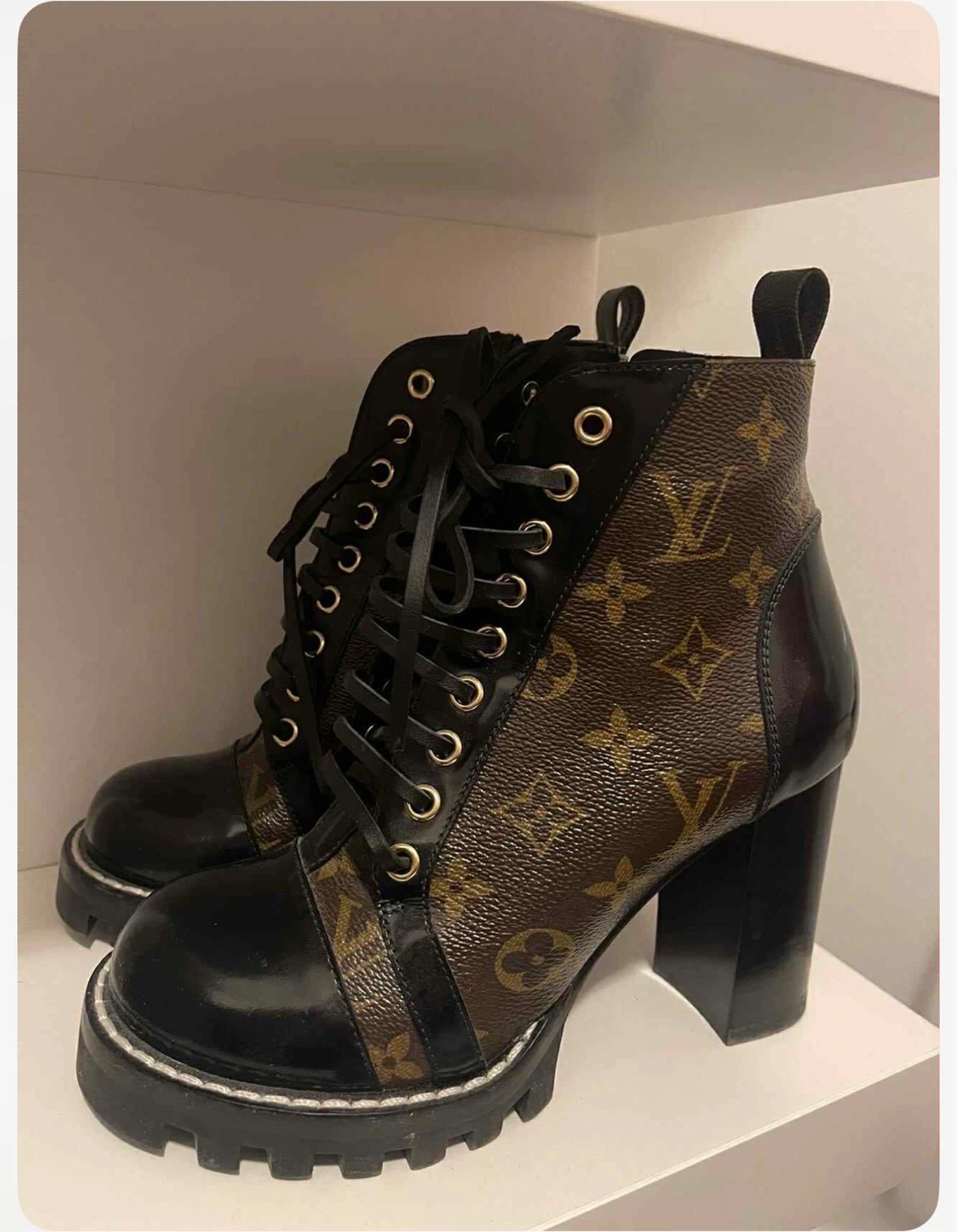 Louis Vuitton Women's Ankle Boots 2 time wearing like new 95% - photo 2
