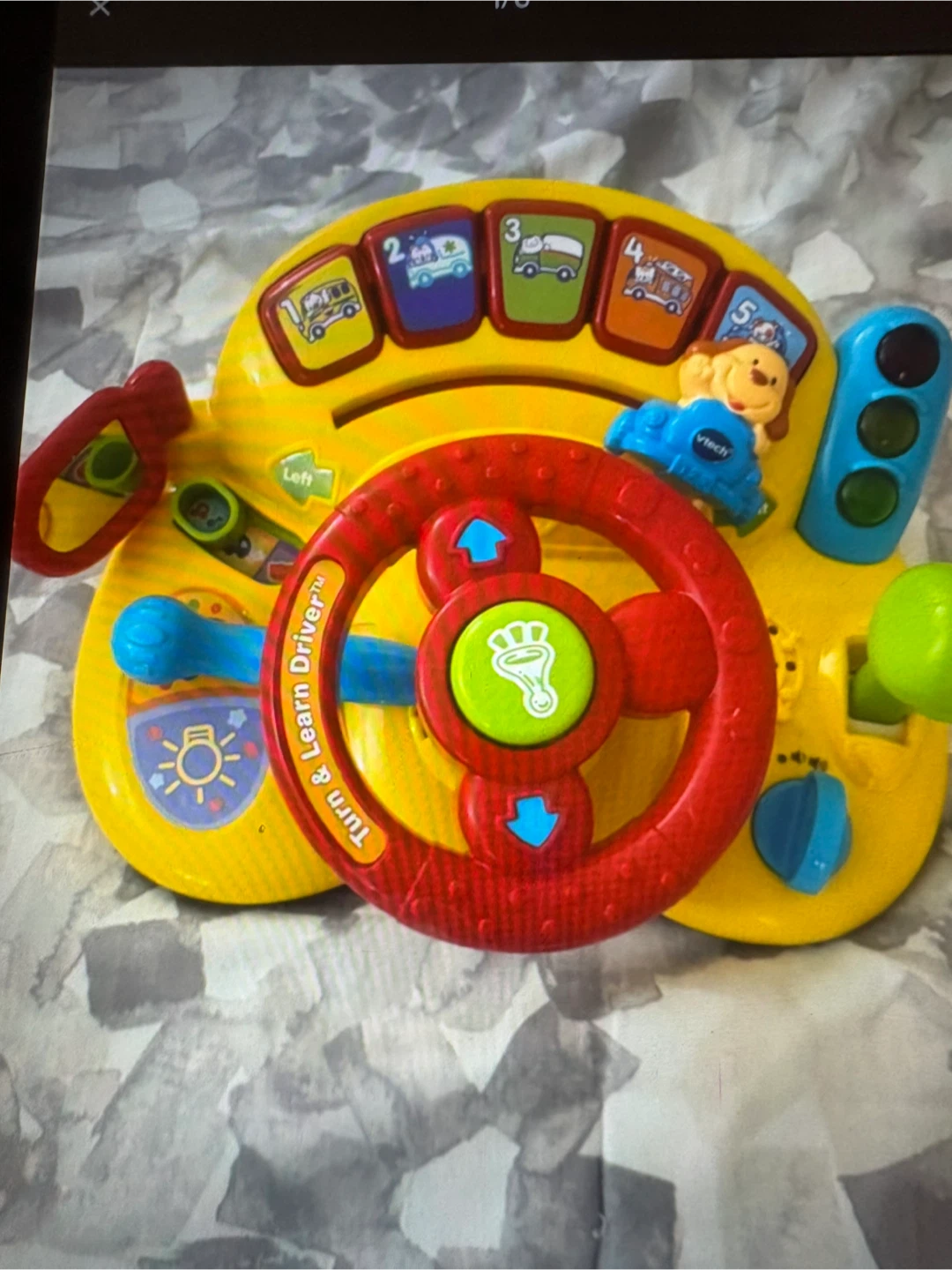 Volant éducatif VTech Turn & Learn Driver