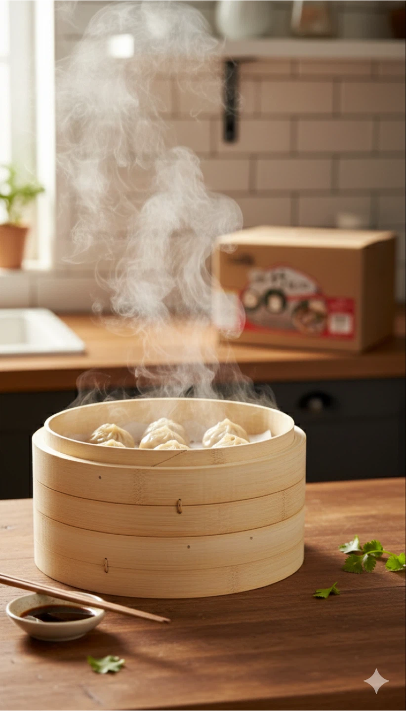 Bamboo Steamer Basket