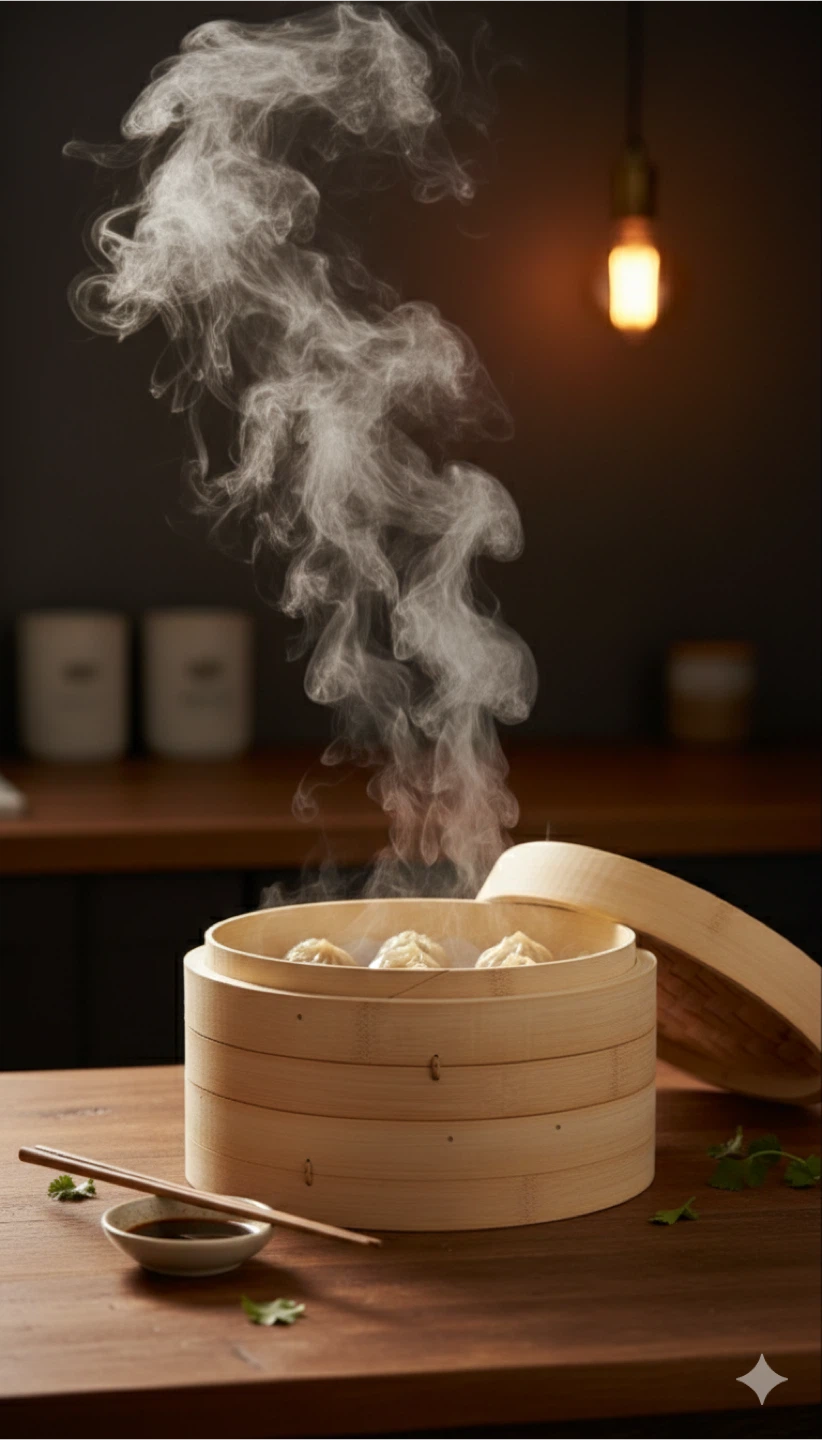 Bamboo Steamer Basket - photo 2