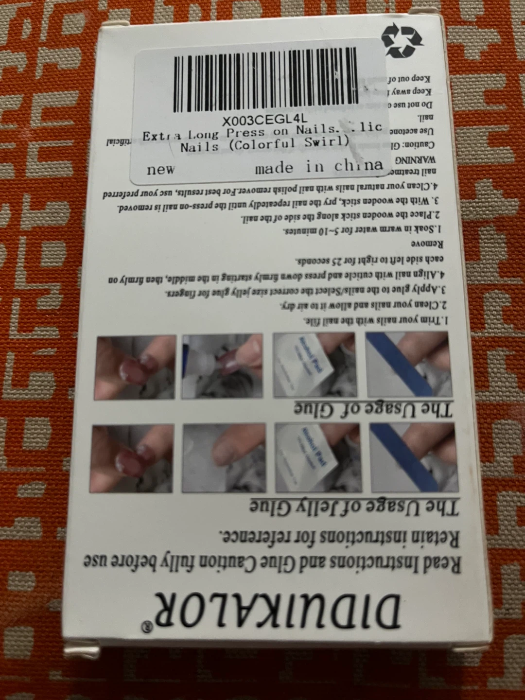 DIDUIKALOR Press On Manicure Kit - photo 4