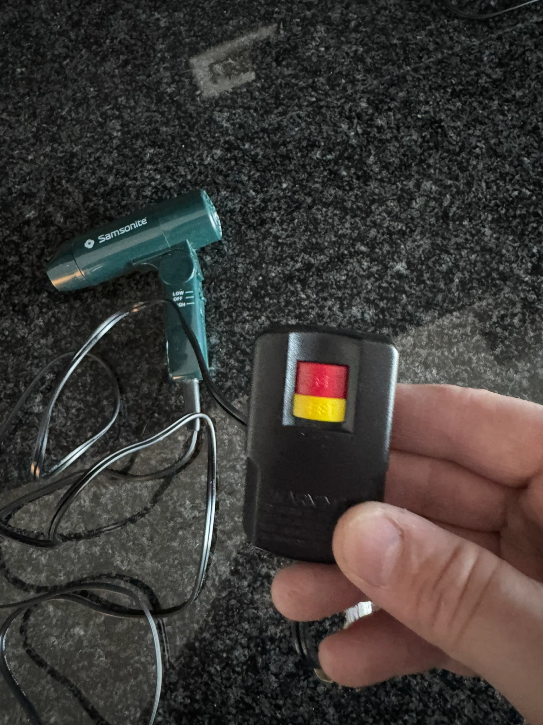 Samsonite Teal Travel Hair Dryer - photo 5