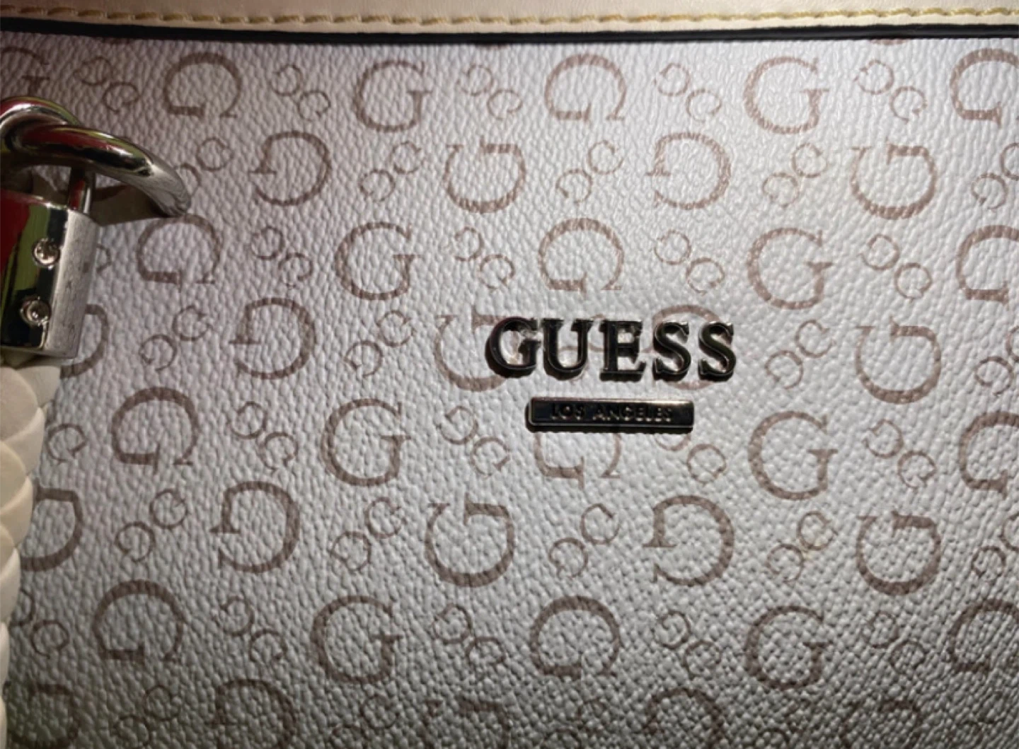 Guess Logo Print Tote Bag - photo 3