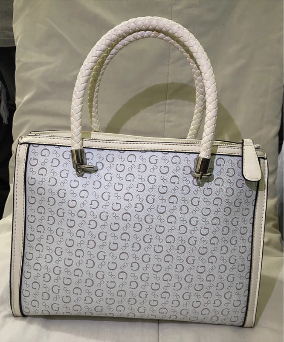 Guess Logo Print Tote Bag - photo 5