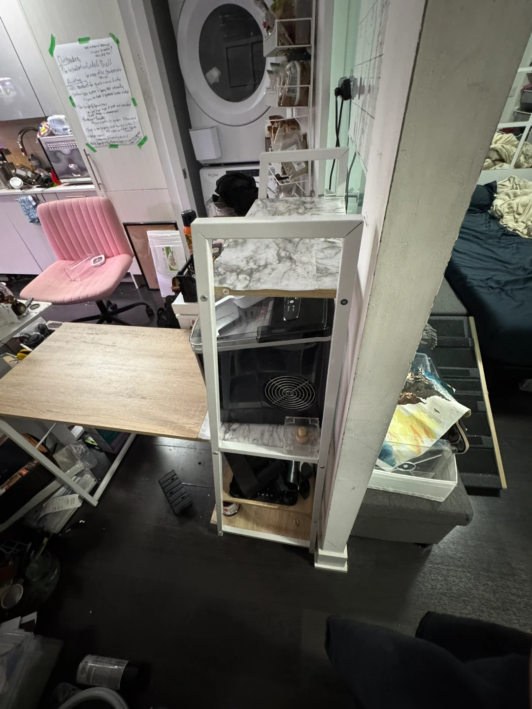 🧡HOMCOM Computer Desk with Storage Shelves - photo 5