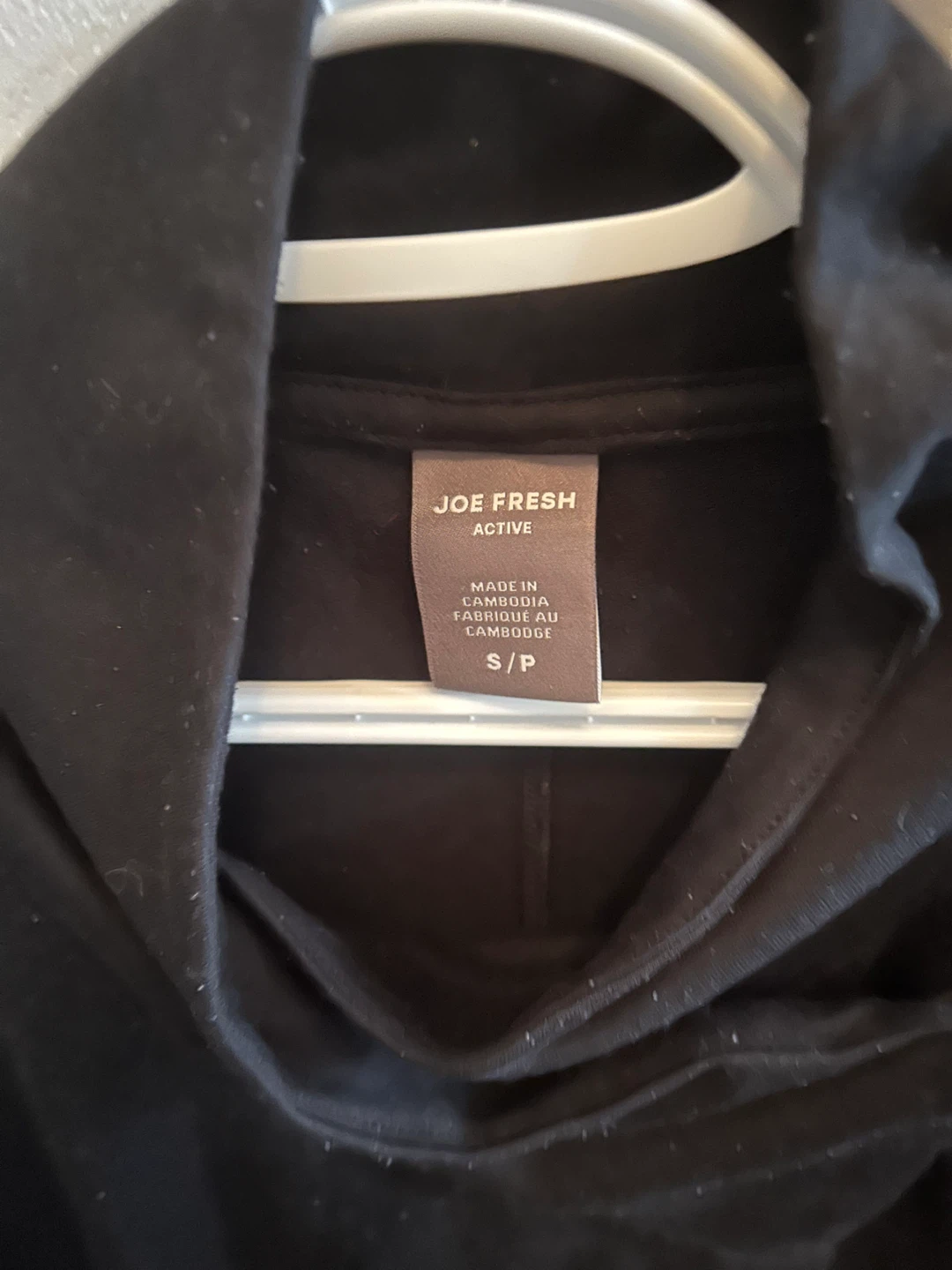 Joe Fresh Active Black Wrap Top - photo 2