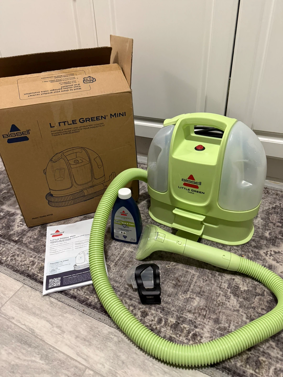 MINI Little Green Portable Carpet Upholstery