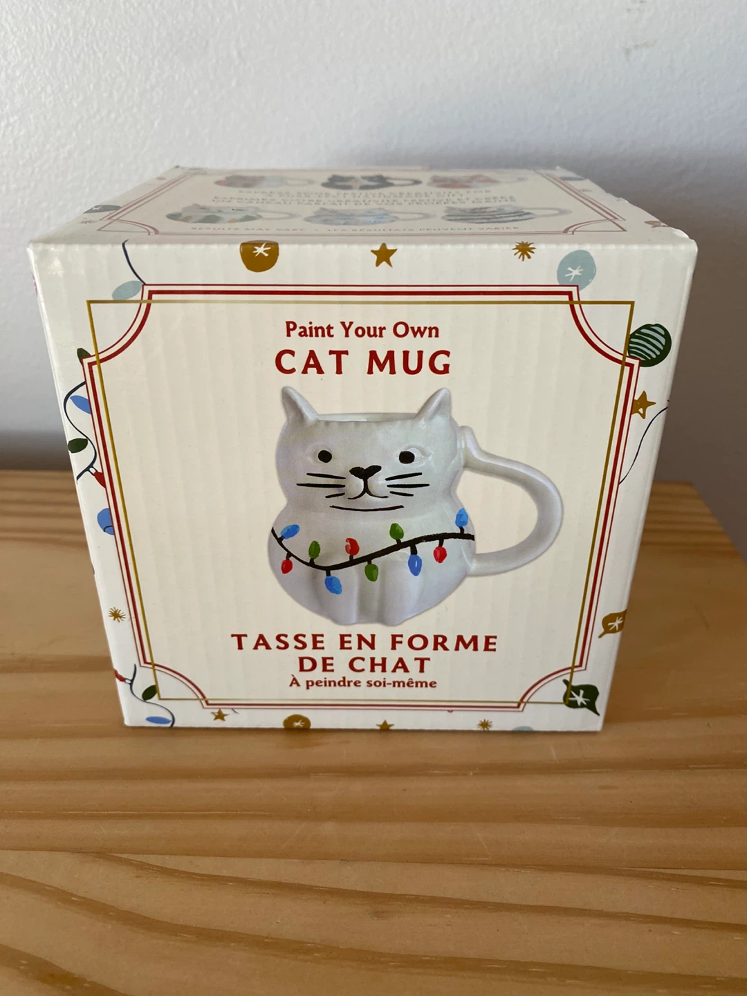 NEW Paint Your Own Cat Mug Kit