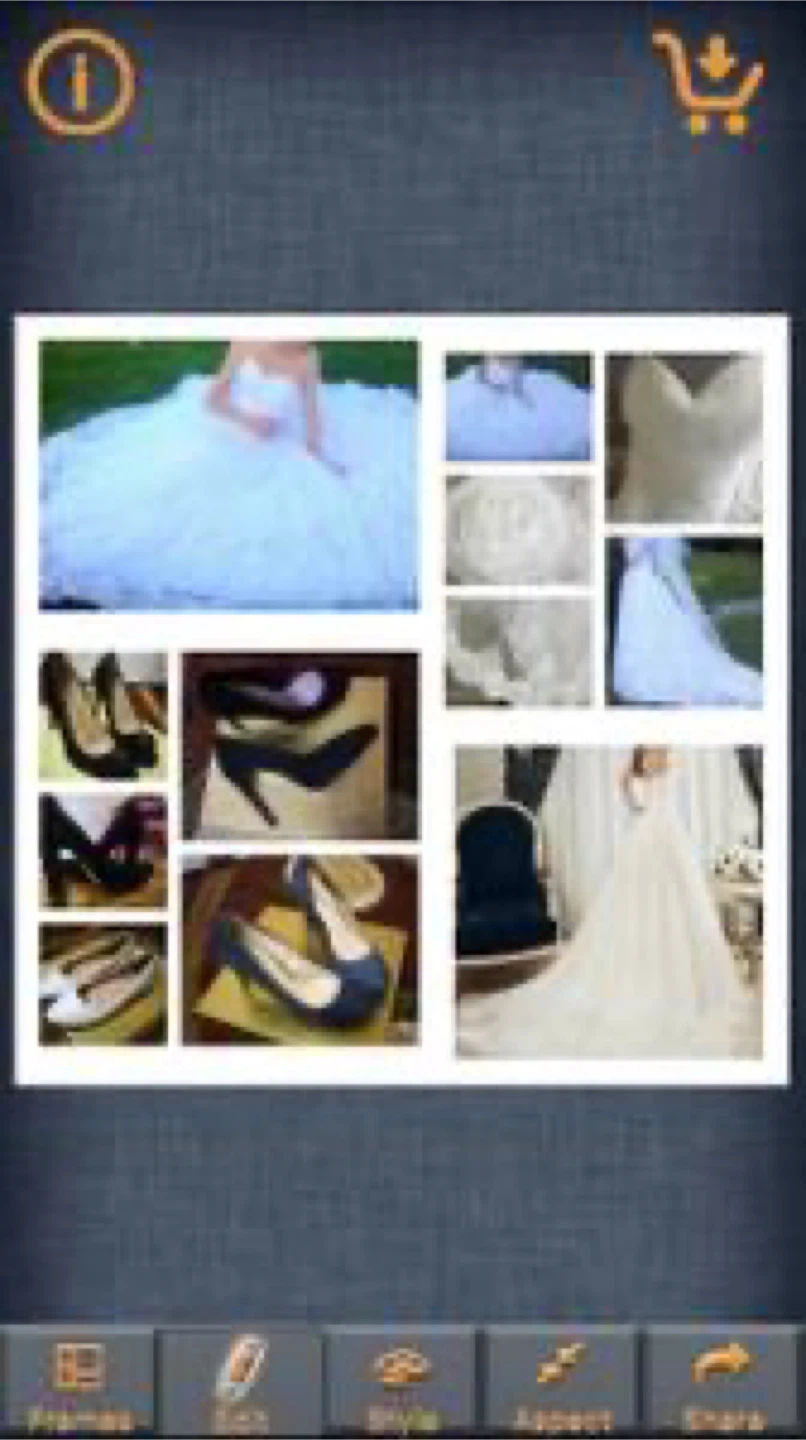 White Wedding Dress with Train
