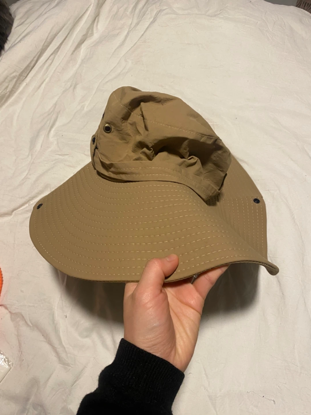 Khaki Wide Brim Boonie Hiking Hat - photo 3