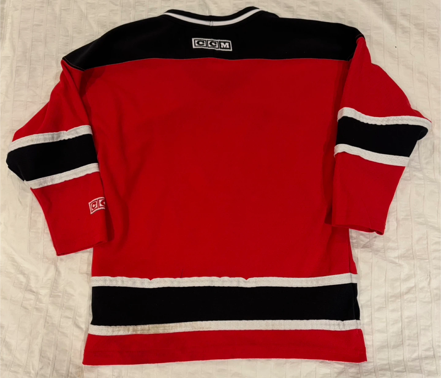 Kids CCM NHL New Jersey Devils Jersey Size 4-7 Years - Hockey - photo 3