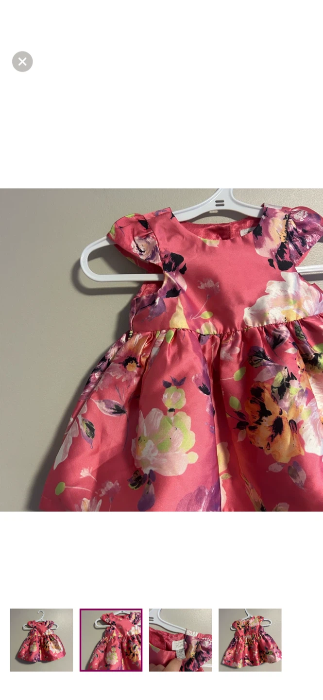 The Children's Place Baby Dress Size 3-6 M Floral Print - photo 2