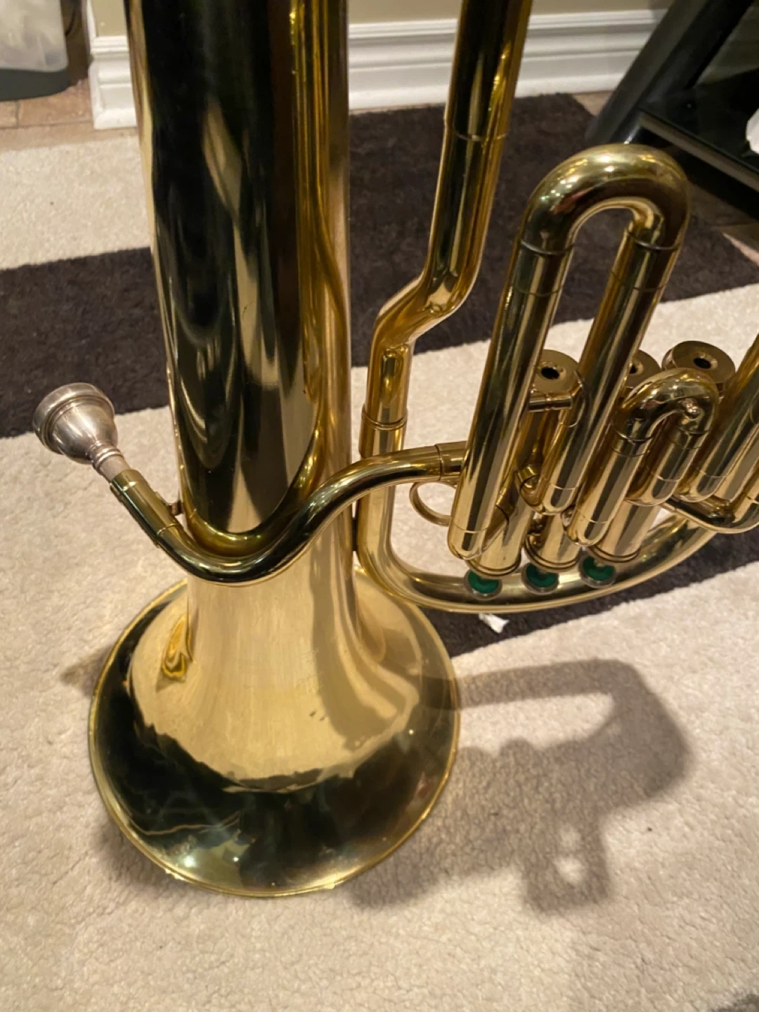 Beautiful Jupiter JBR-462 Baritone Euphonium with original case - photo 3