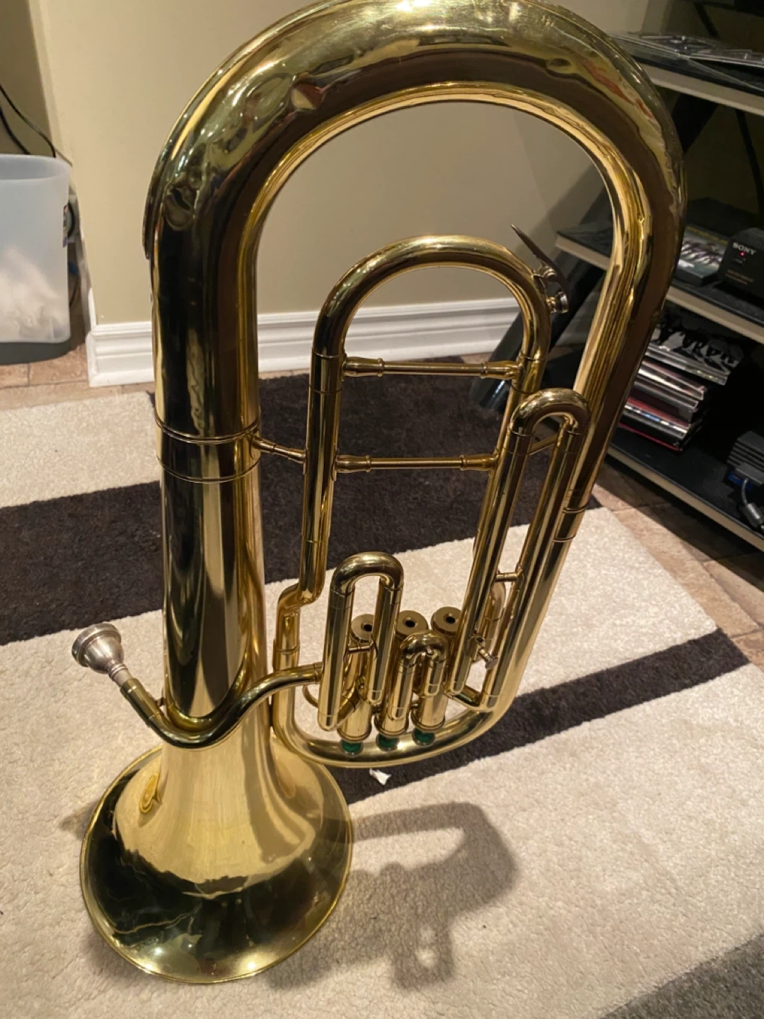 Beautiful Jupiter JBR-462 Baritone Euphonium with original case - photo 2