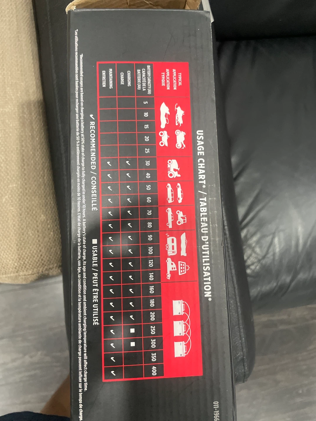 Motomaster 12V 10A Simple Series Smart Battery Charger - photo 2