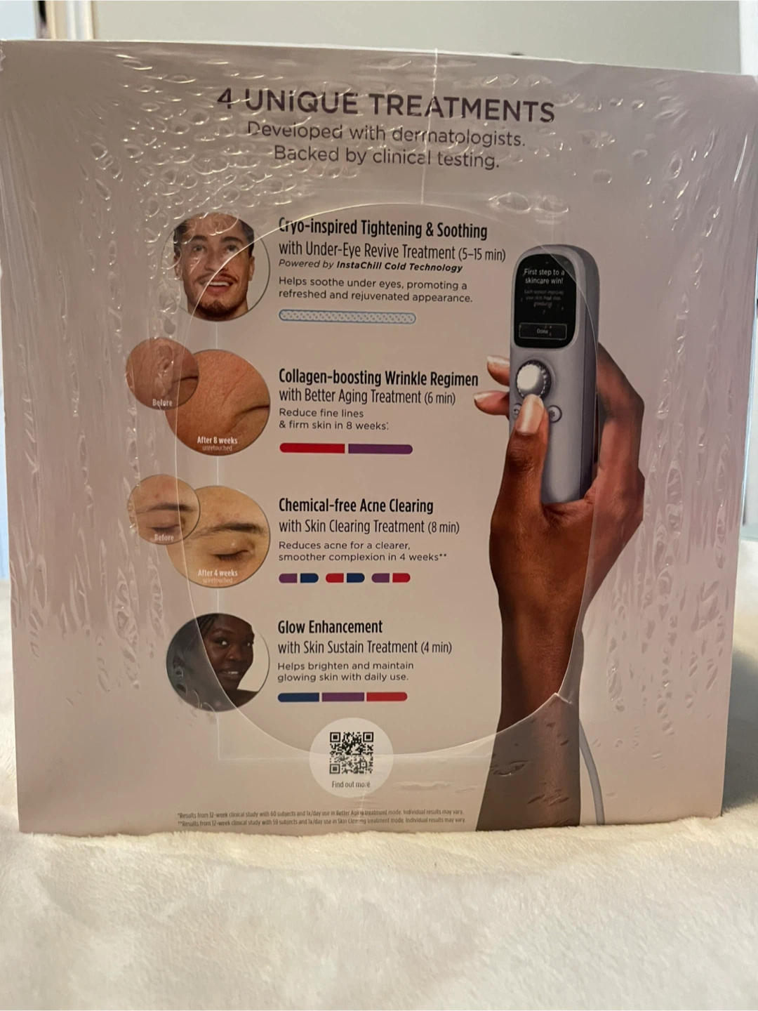Shark CryoGlow LED Anti-Aging & Skin Clearing Mask - photo 3