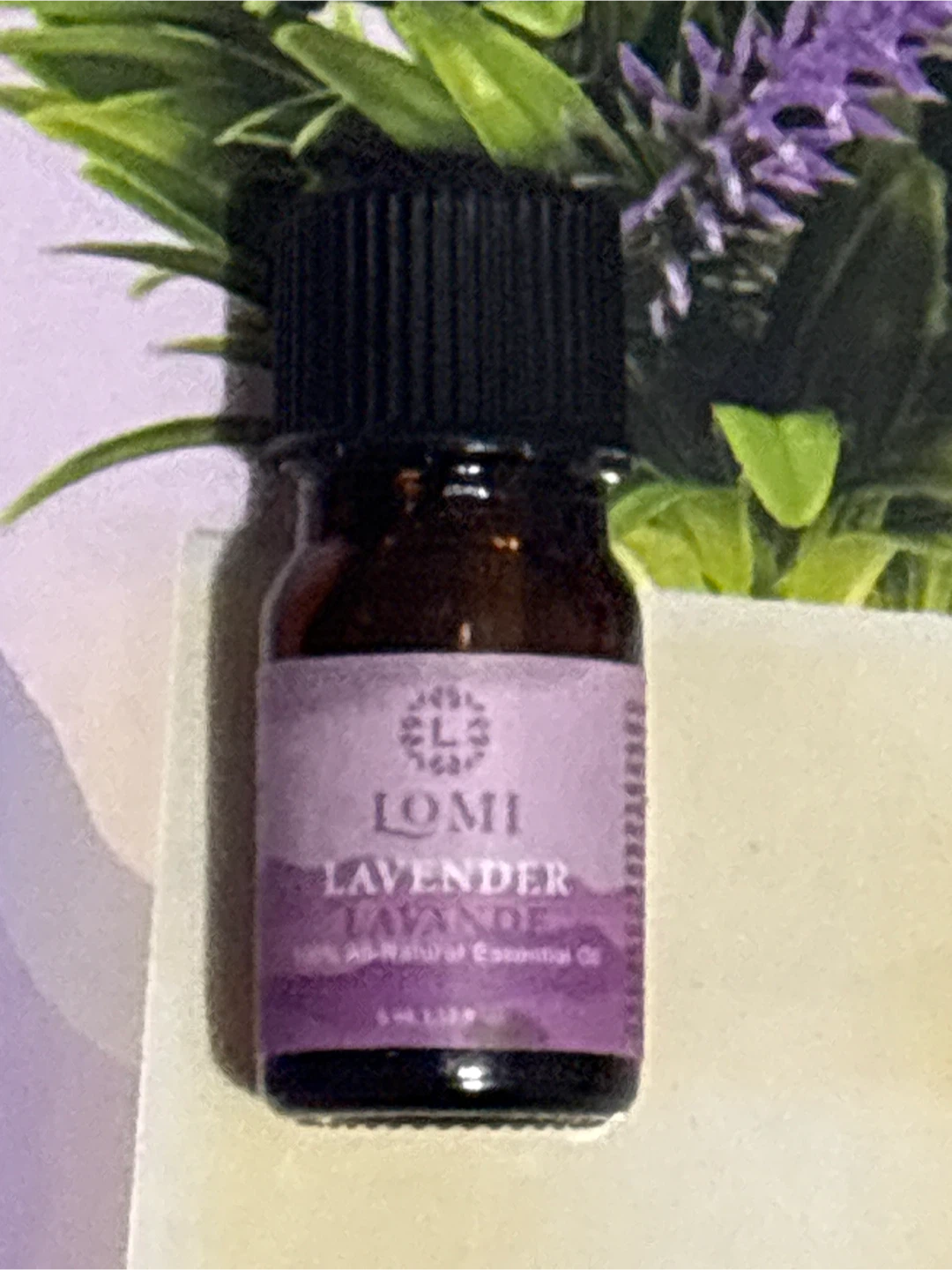Lomi Plant Aroma Diffuser with Lavender Essential Oil - photo 2
