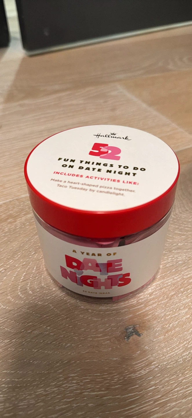 Hallmark 52 Fun Things to Do on Date Night Jar - photo 2
