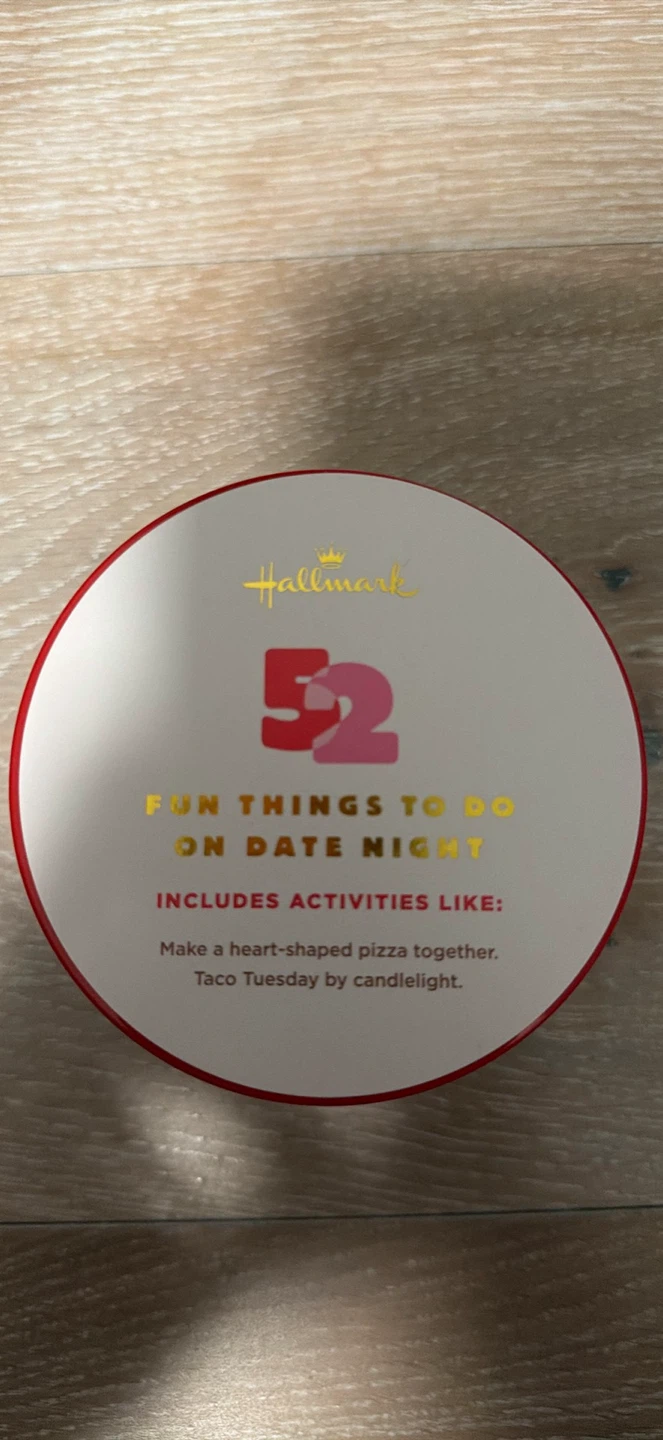 Hallmark 52 Fun Things to Do on Date Night Jar - photo 3