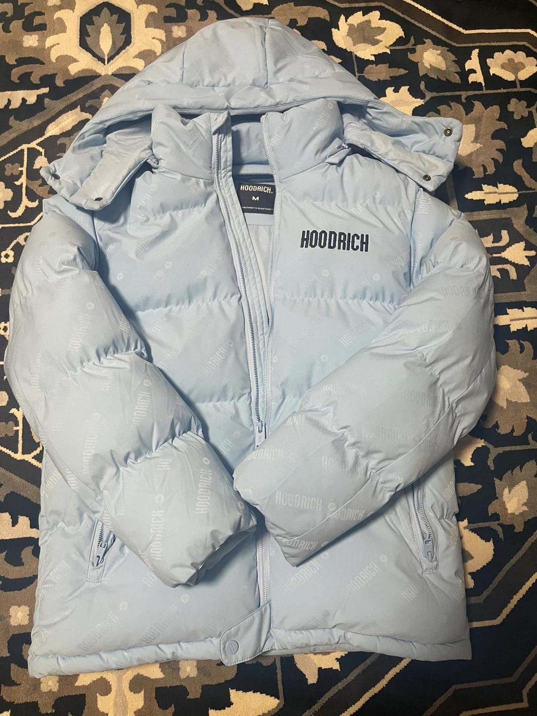 Hoodrich Puffer Jacket - Baby Blue - photo 3