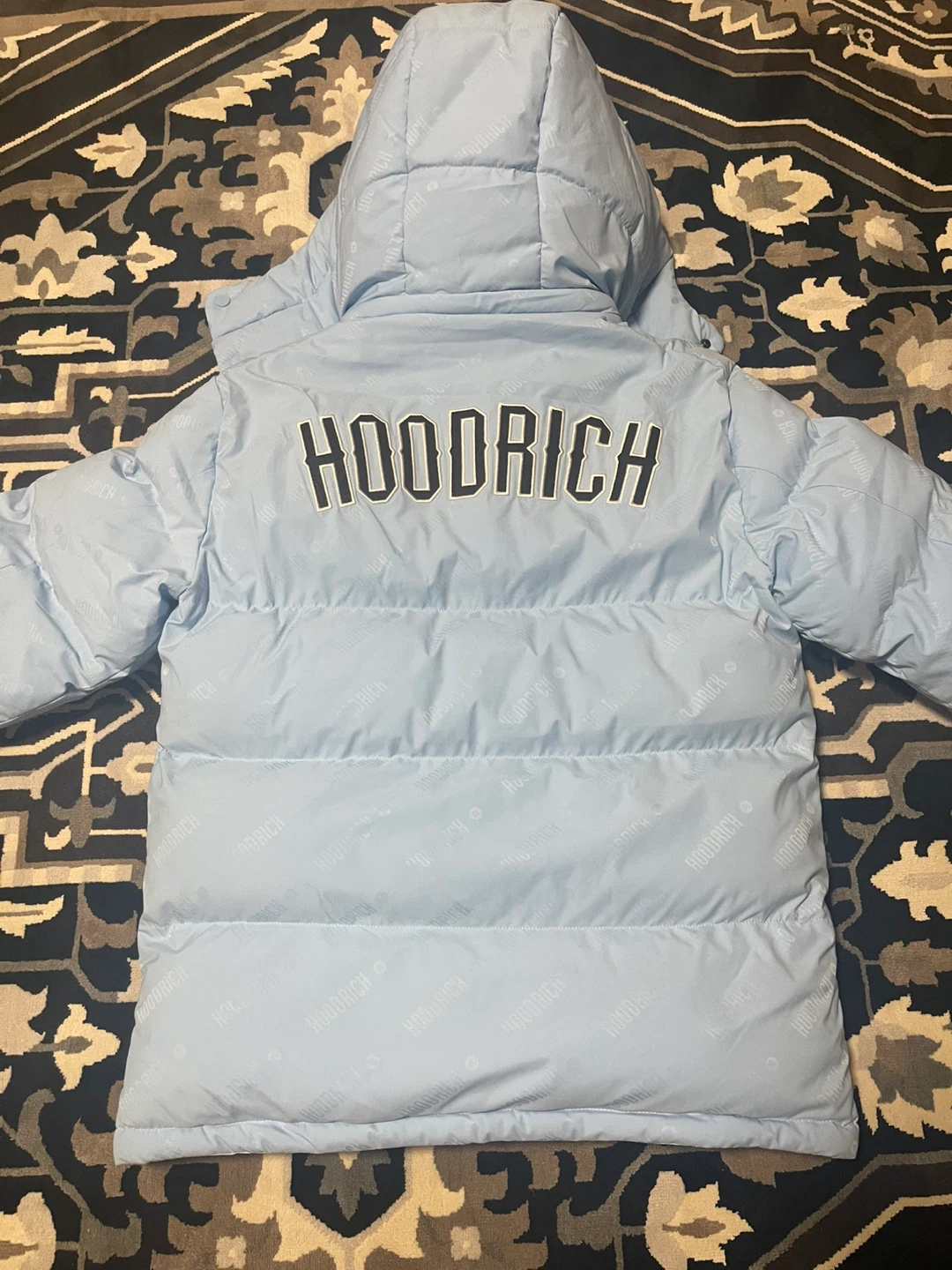 Hoodrich Puffer Jacket - Baby Blue
