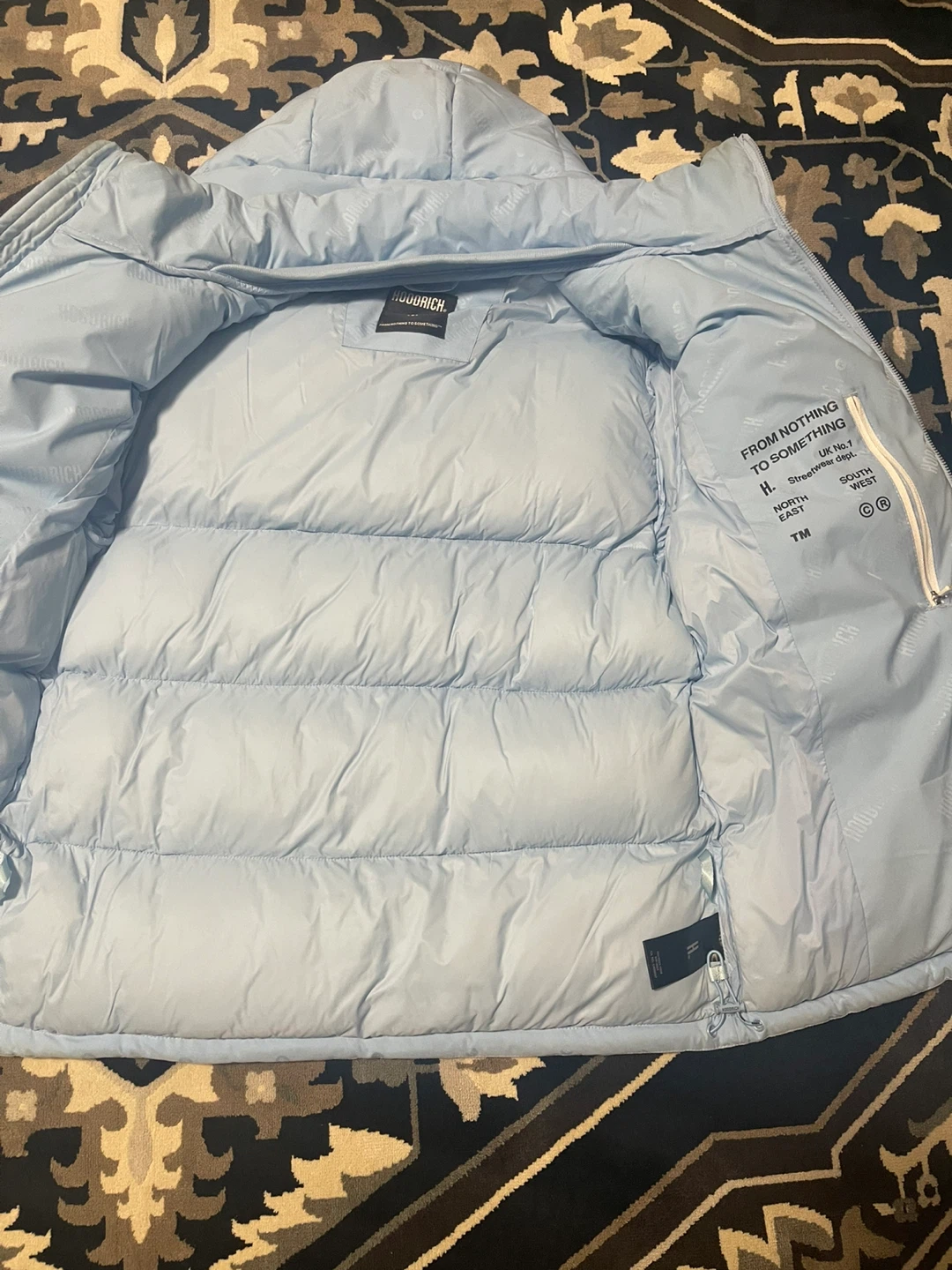 Hoodrich Puffer Jacket - Baby Blue - photo 2