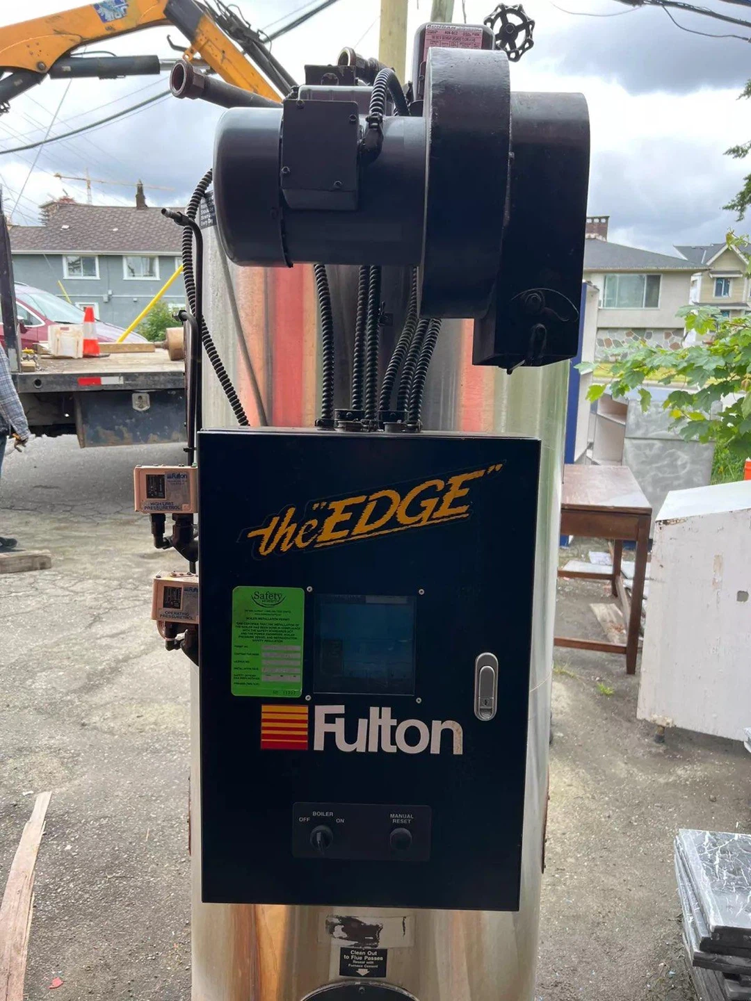 Fulton Fuel-Fired Steam Boiler