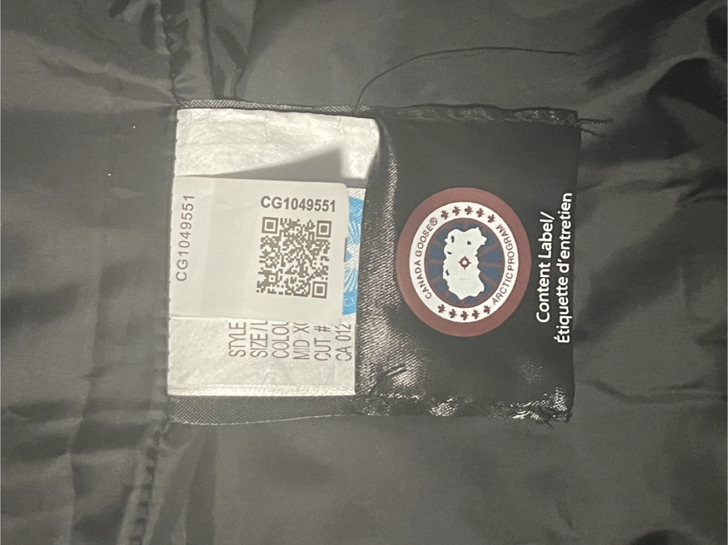 Canada Goose Black Puffer Vest - Size S - photo 2