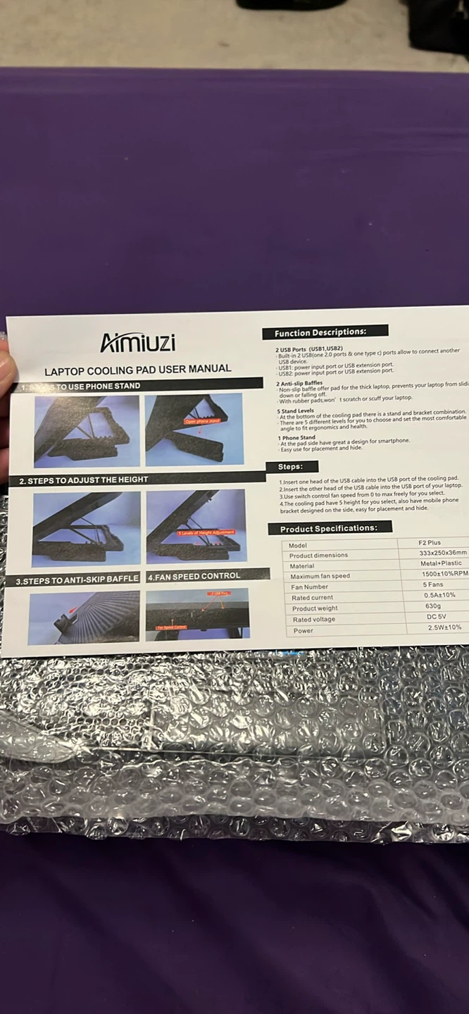 Laptop Cooling Pad - photo 3