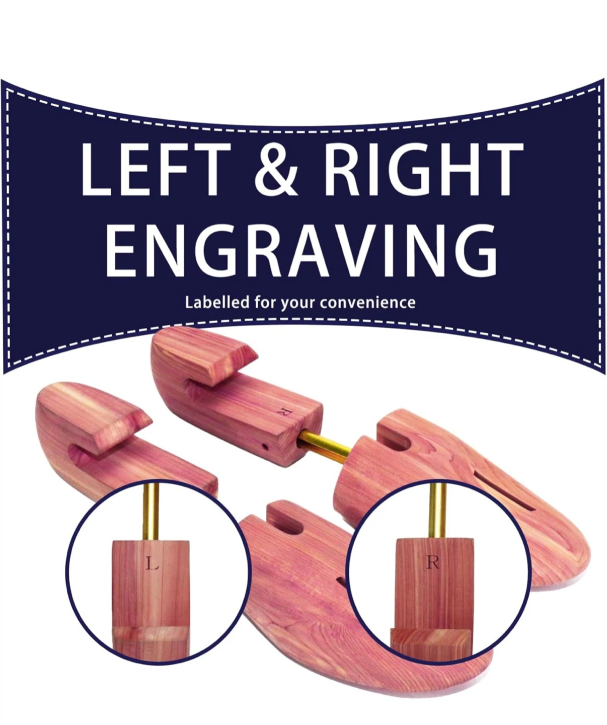 Cedar Shoe Trees - Pair - photo 4
