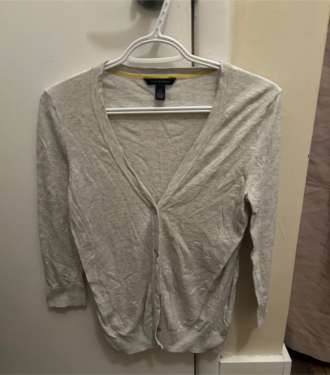 Tommy Hilfiger Women's Grey Cardigan