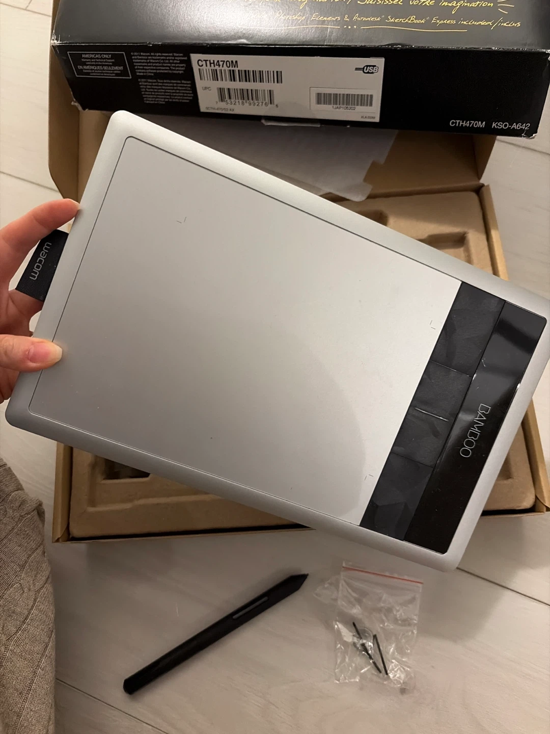 Wacom Bamboo Capture CTH-470 Pen & Touch Tablet