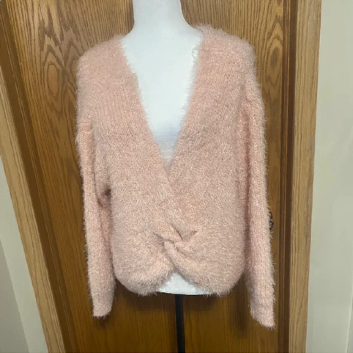Pink sweater