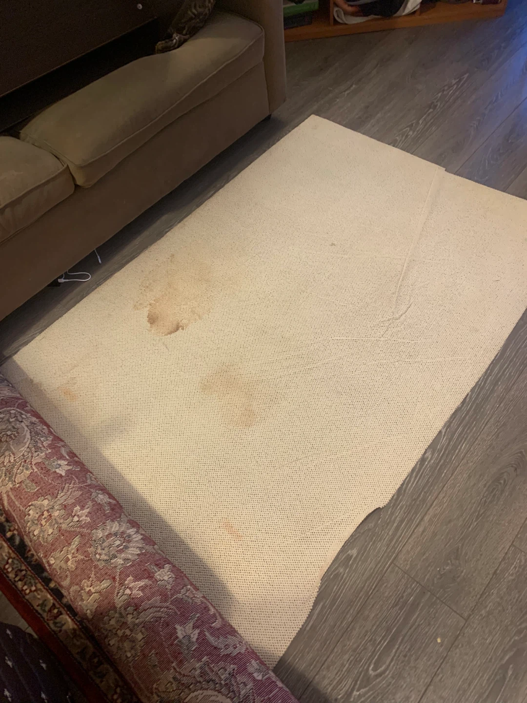 Red Patterned Area Rug - photo 4