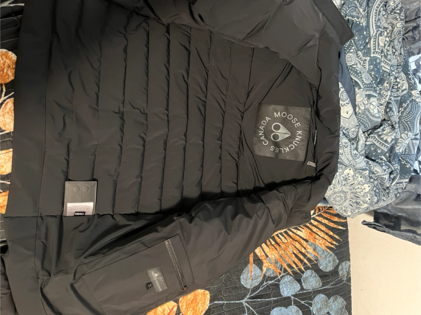 Moose Knuckles Black Puffer Jacket - photo 3