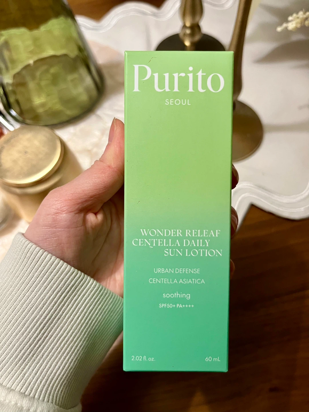 Purito Seoul Wonder Releaf Centella Daily Sun Lotion SPF50+ 60ml