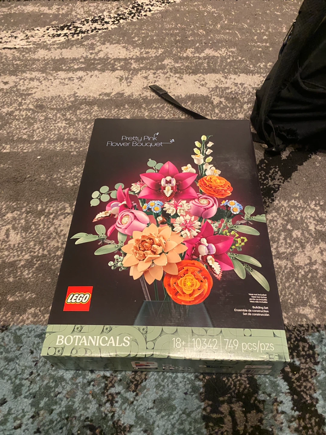 LEGO Pretty Pink Flower Bouquet Botanicals Set 10342