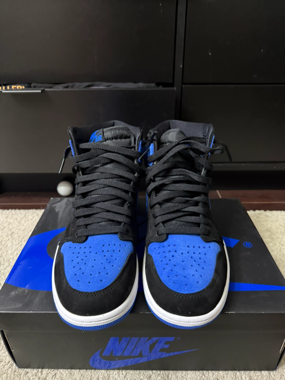 Nike Air Jordan 1 High Royal Black Royal Blue