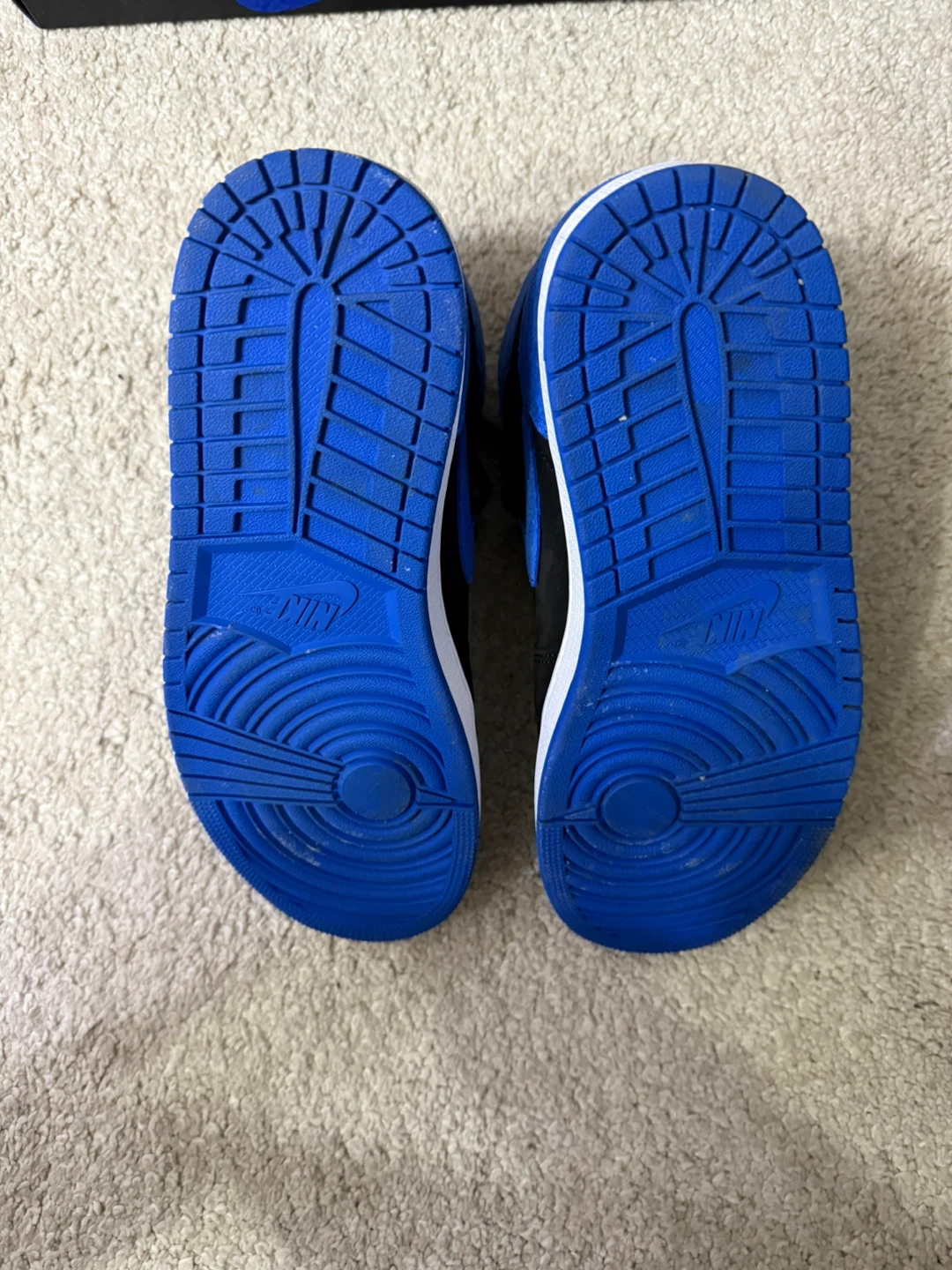 Nike Air Jordan 1 High Royal Black Royal Blue - photo 5