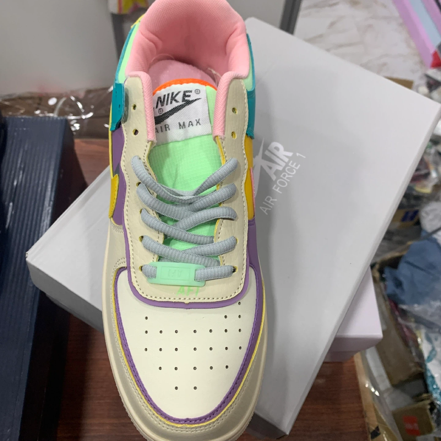 Nike Air Max "Air Force 1" Multi-Color Sneakers - US Size 8.5 - photo 2