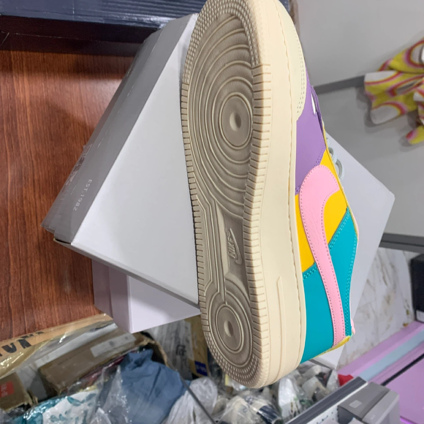 Nike Air Max "Air Force 1" Multi-Color Sneakers - US Size 8.5 - photo 4