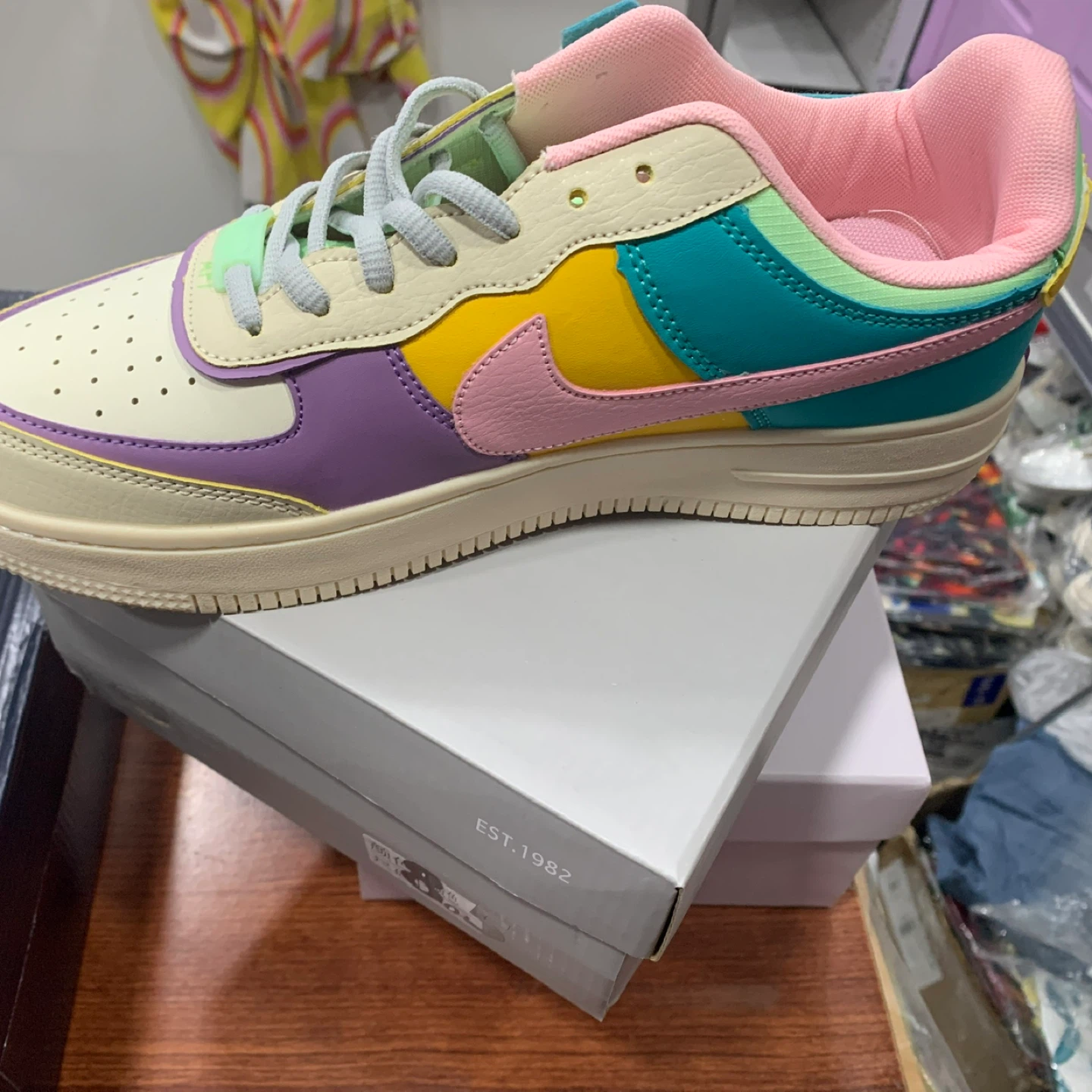 Nike Air Max "Air Force 1" Multi-Color Sneakers - US Size 8.5 - photo 3