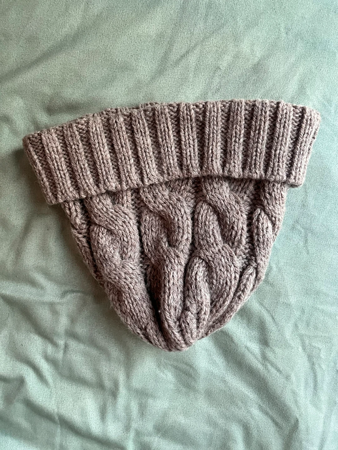 MUJI 100% Wool Knit Beanie Hat - photo 2