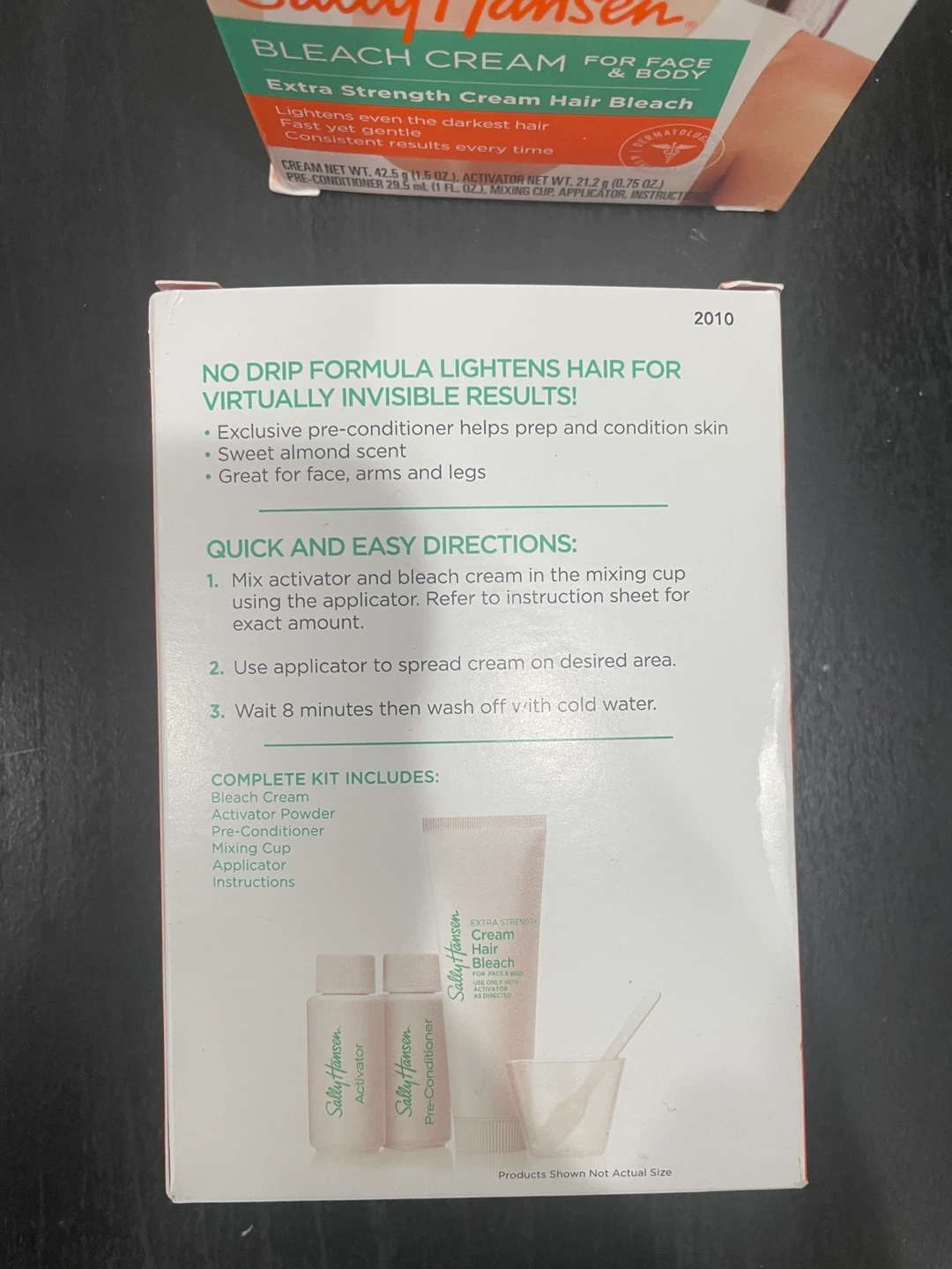 Sally Hansen Bleach Cream for Face & Body Hair Bleach - photo 3
