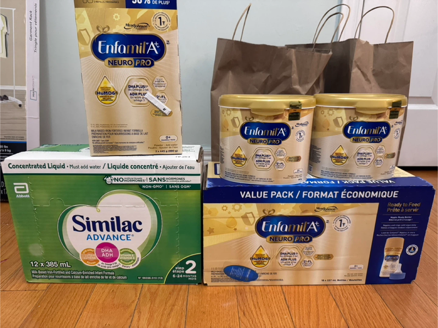 Enfamil A+ Neuro Pro Infant Formula & Similac Advance