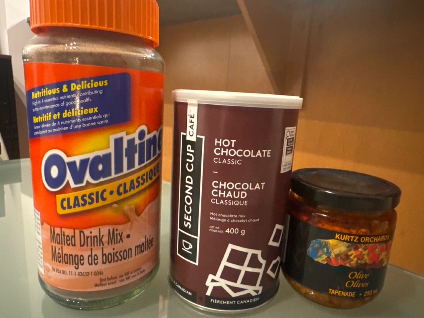 Ovaltine Classic Malted Drink Mix & Second Cup Hot Chocolate