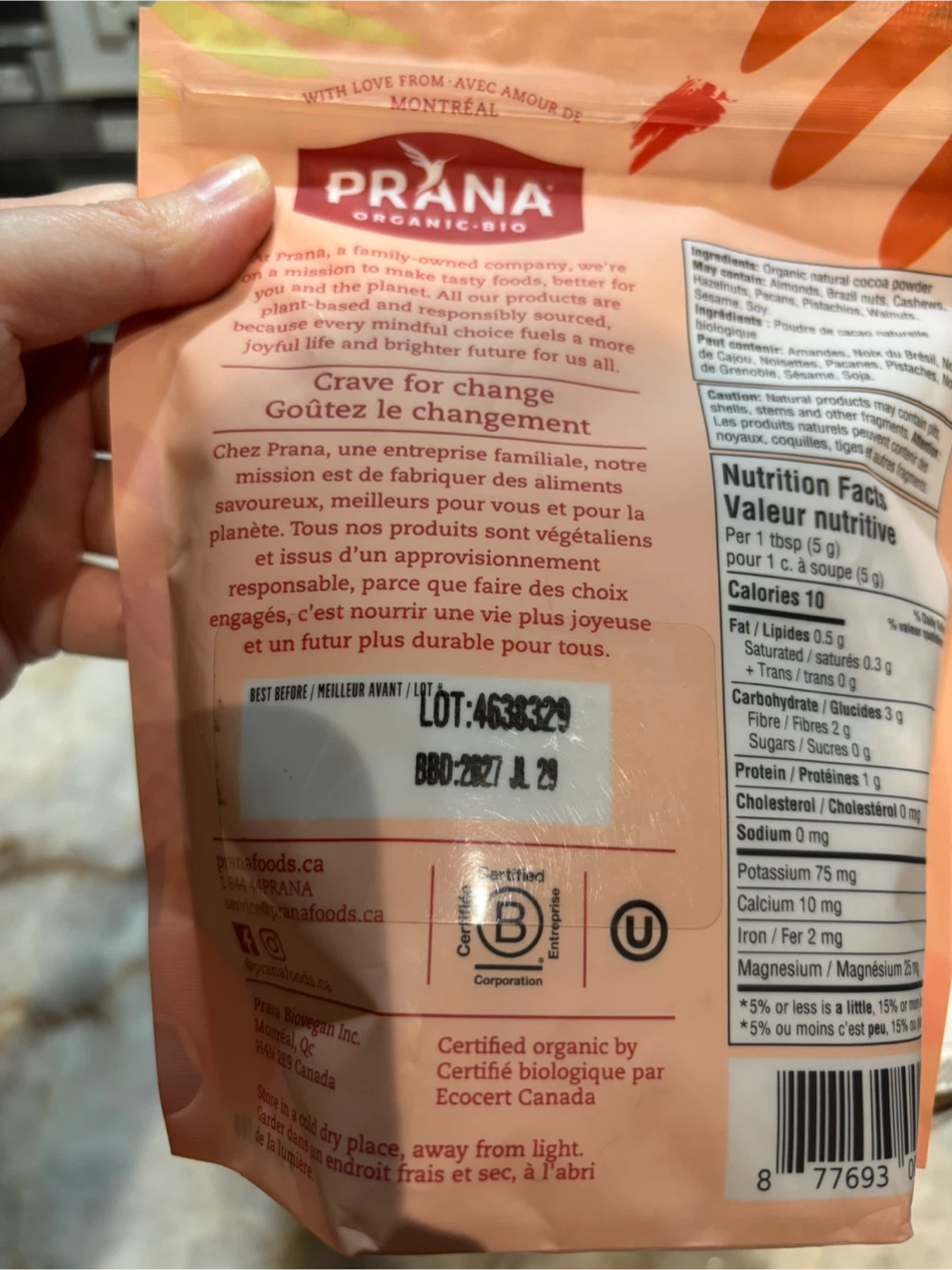 Healthy Planet Unopened Cocao/Peanut Butter Powder - photo 3